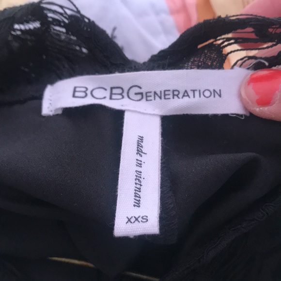 BCBG Generation Black Lace Dress - Picture 7 of 7